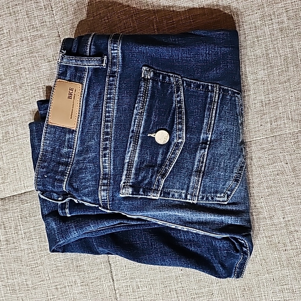 BKE Victoria Universal for mid rise tailored bootcut